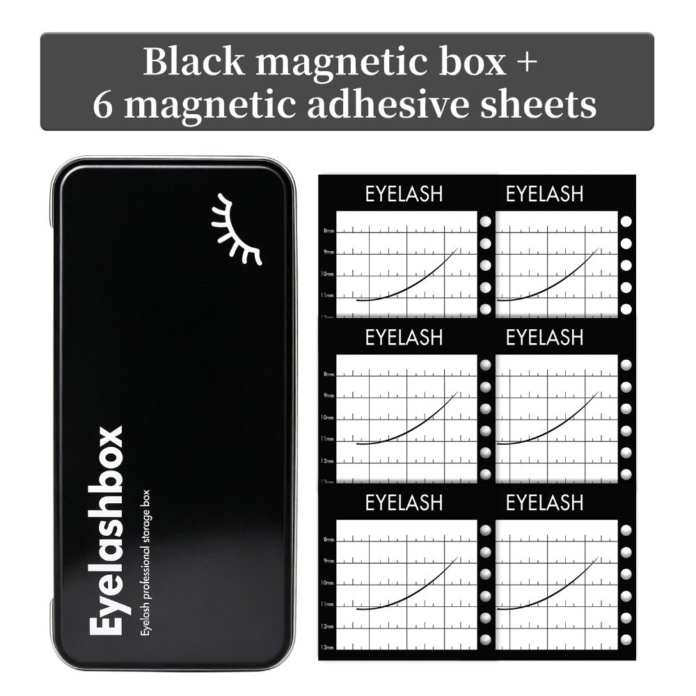 Lash Tile Palette - Portable Magnetic Storage Box for Eyelash