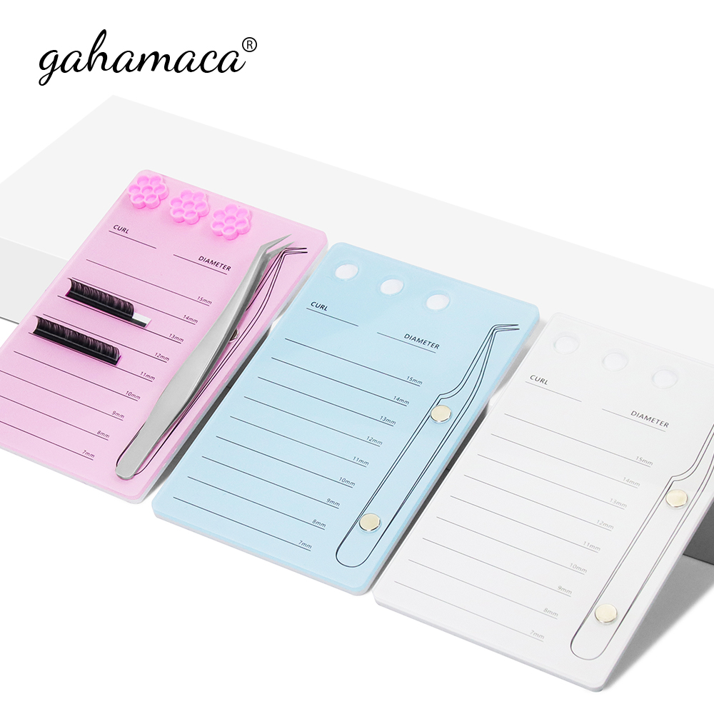Lash Tile Palette - GAHAMACA Acrylic Hàng Mi Giữ Miếng