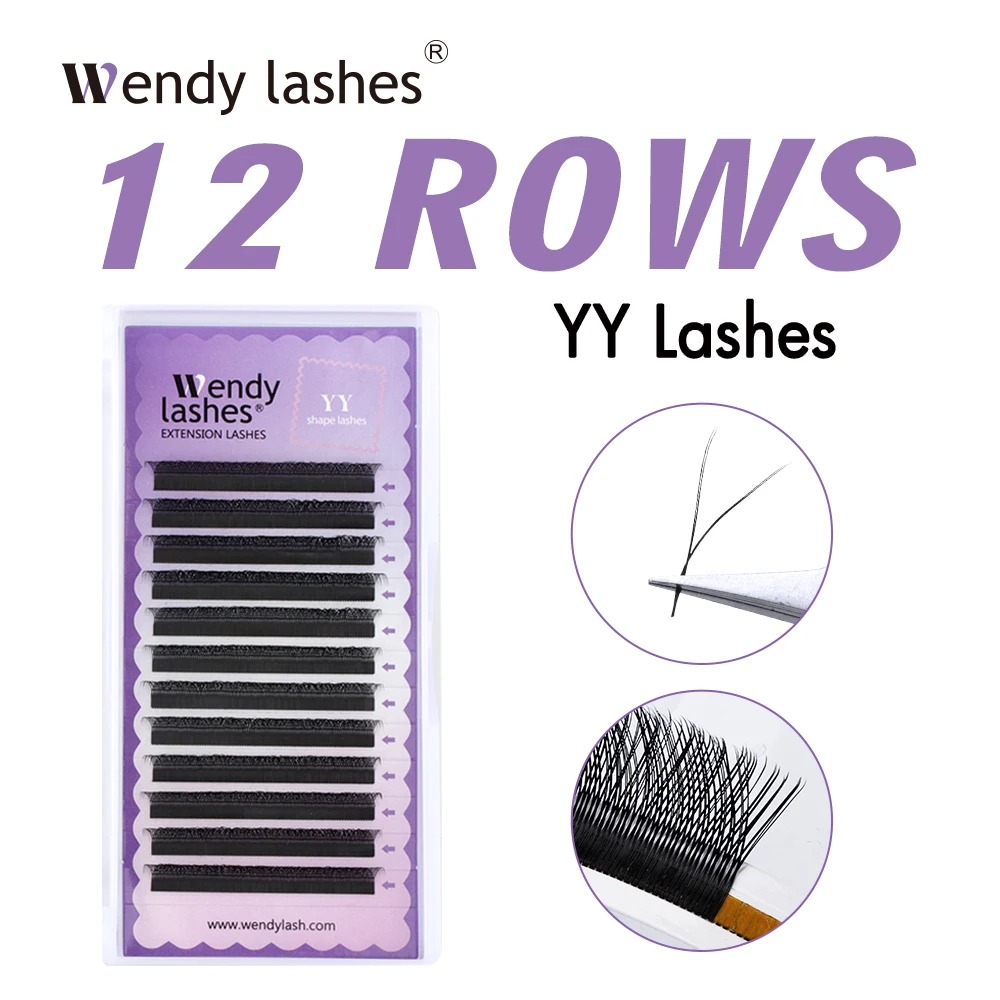 Eyelash Extension C Curl - WENDY 2D YY Shape C/D Curl