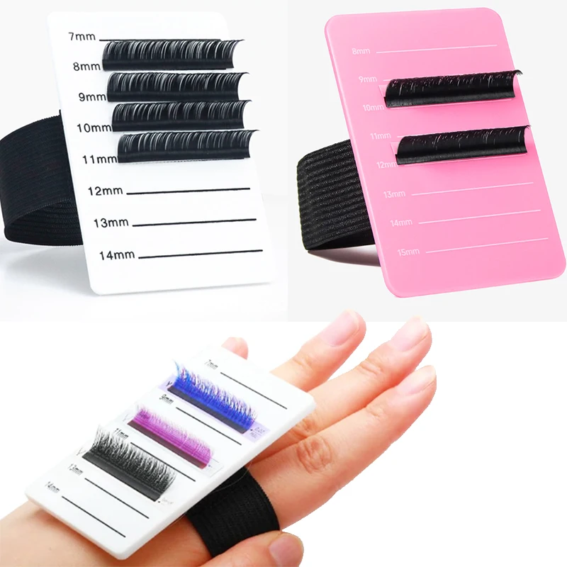Lash Tile Palette - Acrylic Eyelash Extension Organizer Pallet False