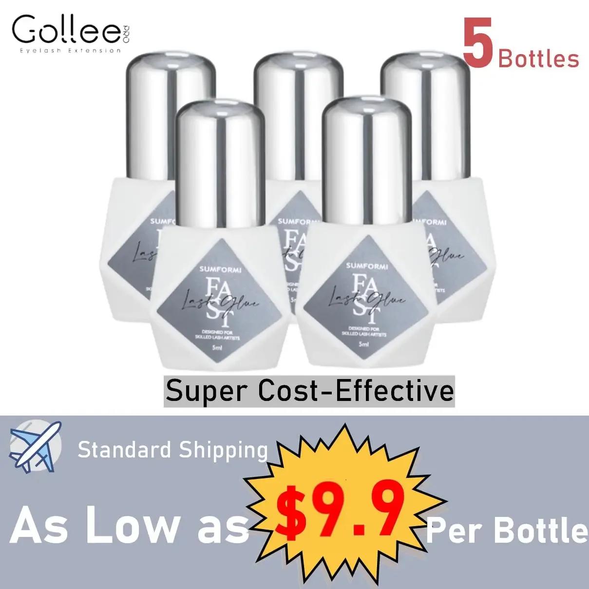 Eyelash Extension Open Eye - 5 Bottle Eye Lash Glue No