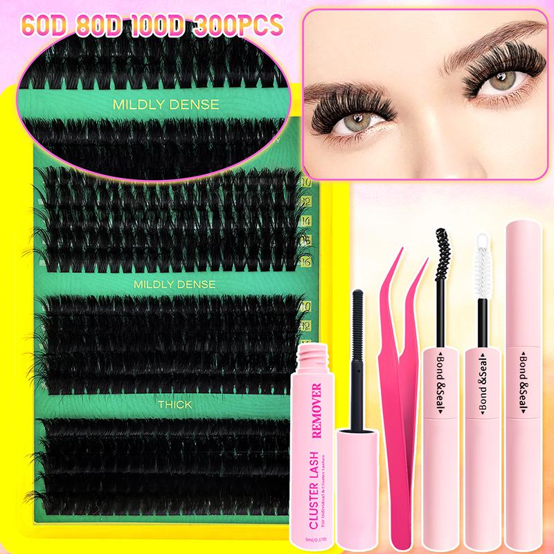 Eyelash Extension Volume Lashes - Cluster Lashes Kit Individual Lashes Volume