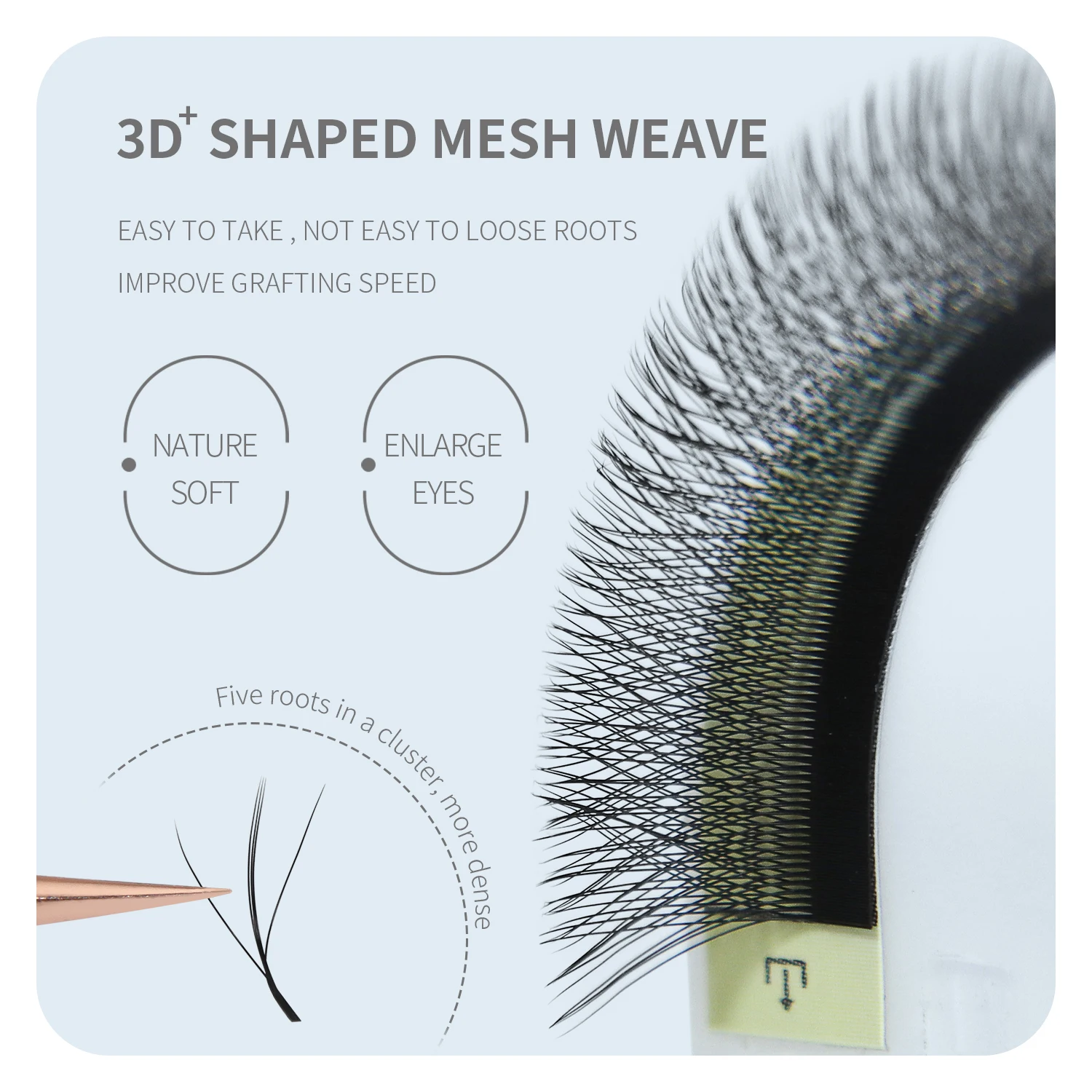 ANNAFRIS 3D W Three Core Eyela - đánh giá và giá Eyelash Extension Fan