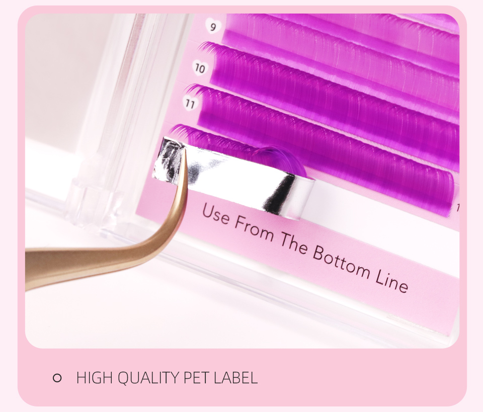 Lashprofessor Colored Lashes M - đánh giá và giá Lash Tile Palette