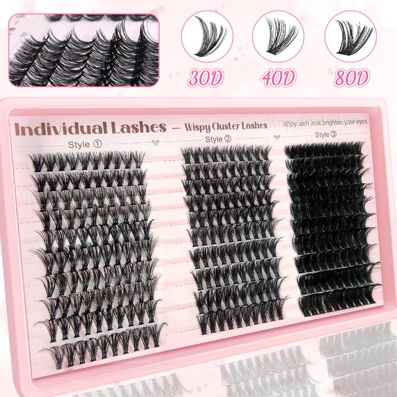 30/40/80D Volume Eyelash Clust - đánh giá và giá Eyelash Extension Volume Lashes
