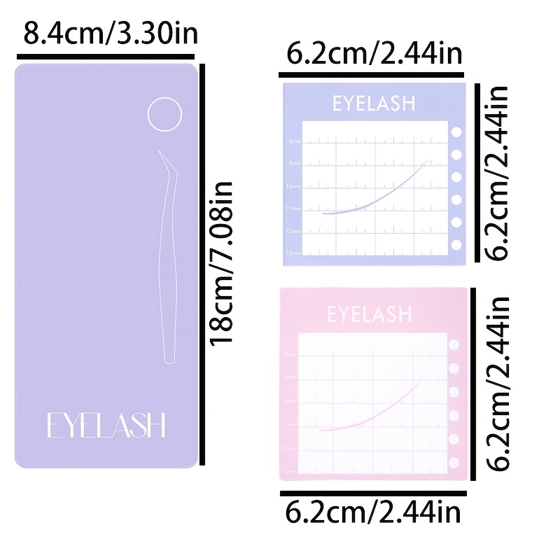 3pcsProfessional Magnetic Eyel - đánh giá và giá Lash Tile Palette
