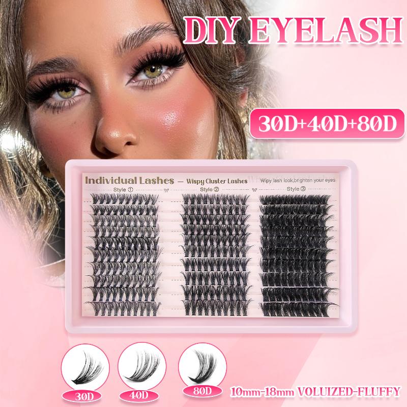 DIY Lash Extensions Kit with S - đánh giá và giá Eyelash Extension Volume Lashes