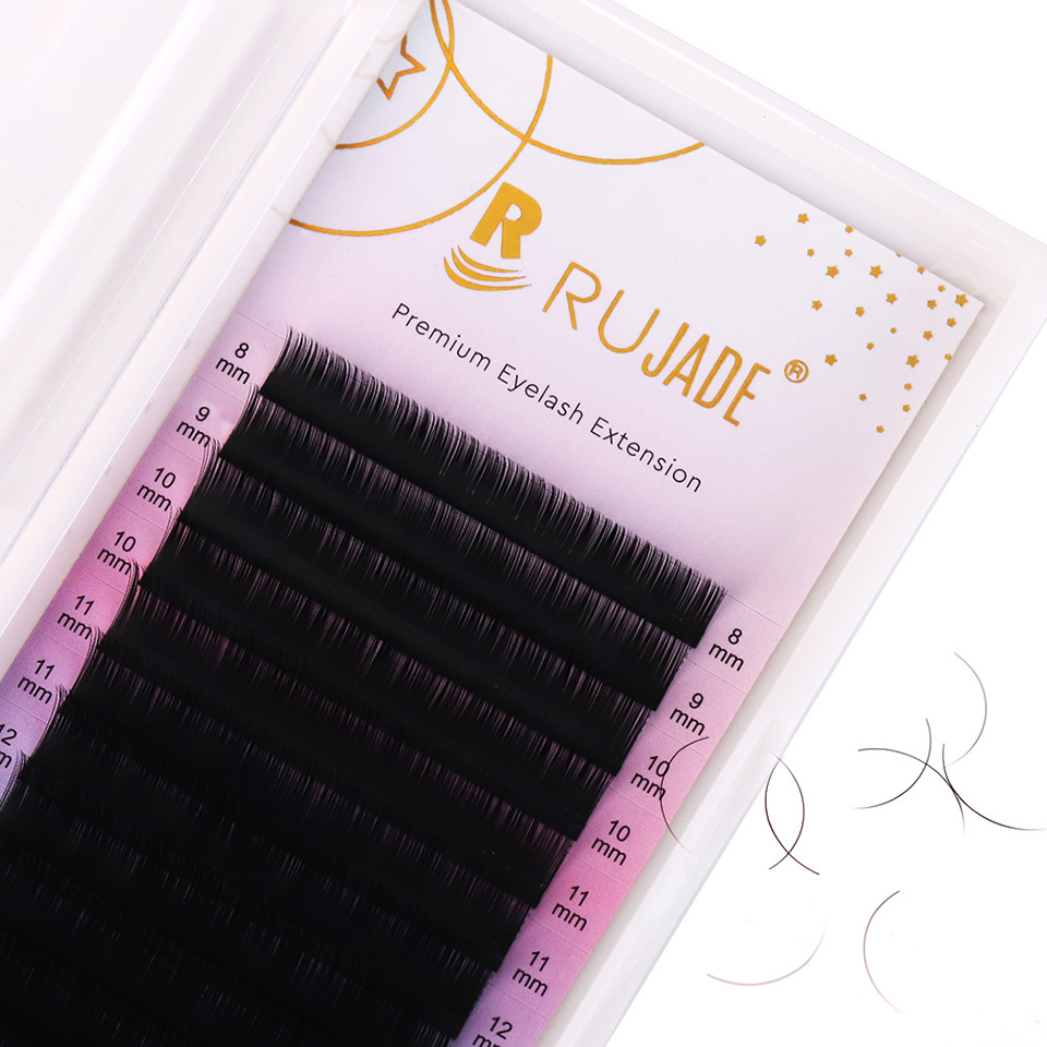 RUJADE B C CC D Curl Cashmere  - đánh giá và giá Eyelash Extension C Curl