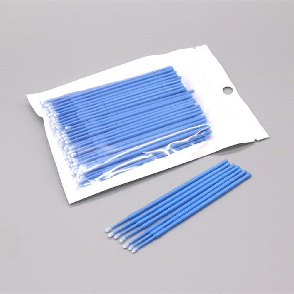 100pcs/lot Micro Brushes Make  - đánh giá và giá Eyelash Extension Uv Glue