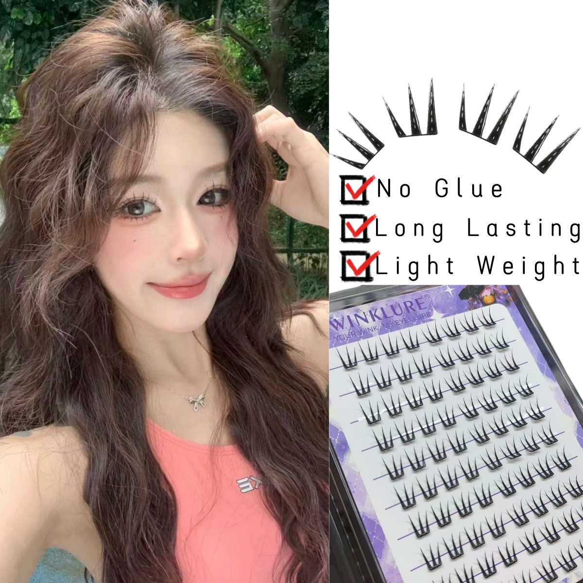 WINKLURE  No-Gule Fairy False  - đánh giá và giá Eyelash Extension No 10