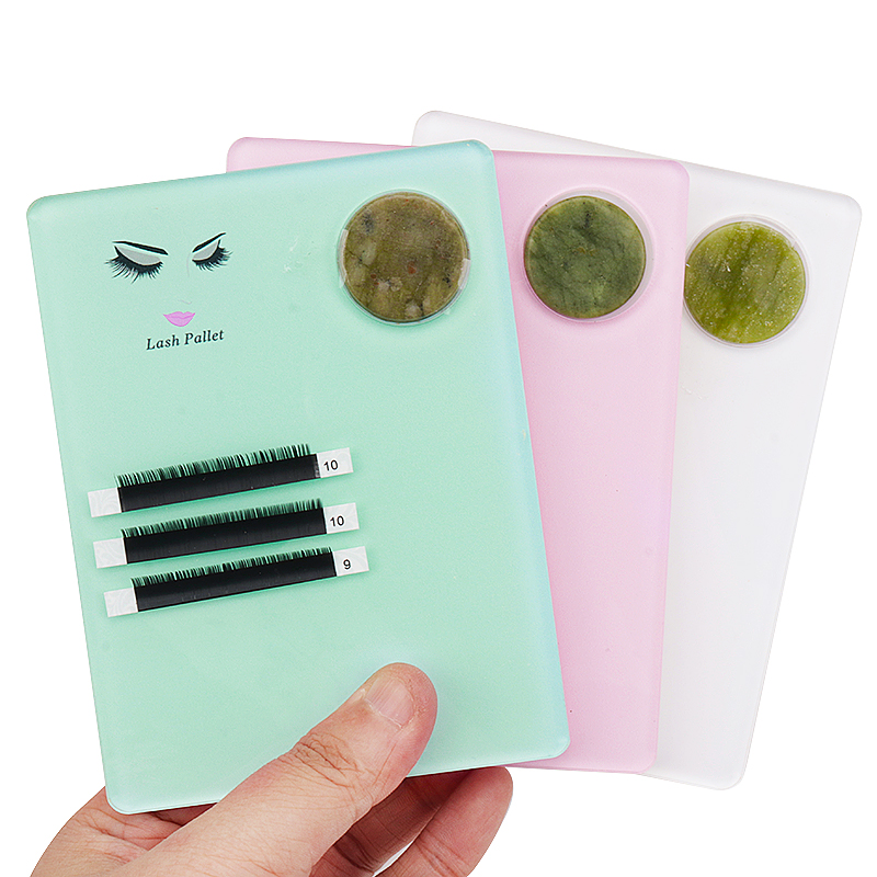 1pcs Acrylic Jade Stone Eyelas - đánh giá và giá Lash Tile Palette