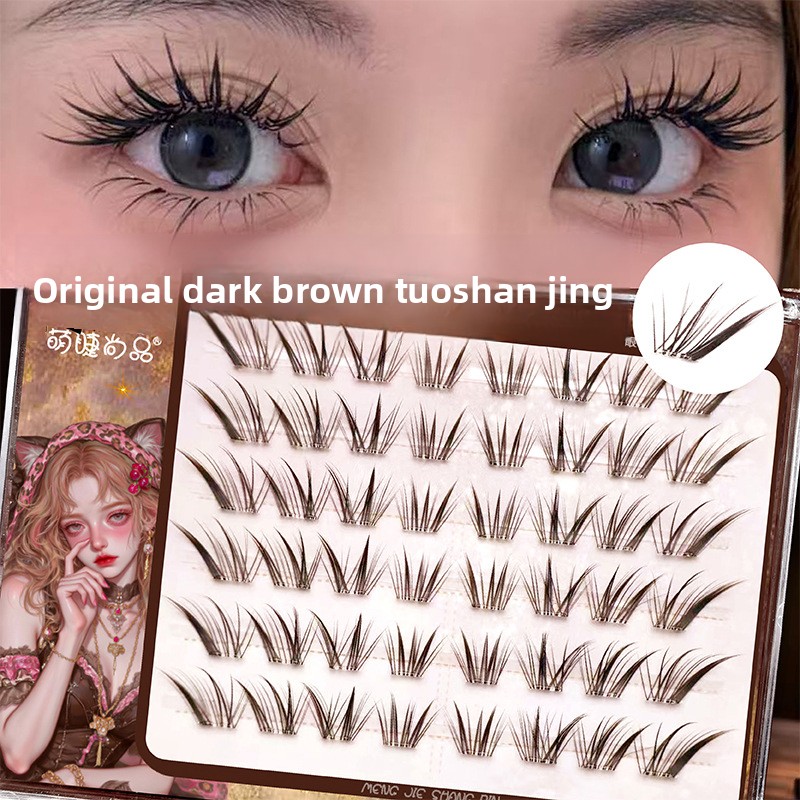 No Glue Black Brown Individual - đánh giá và giá Eyelash Extension Uv Glue