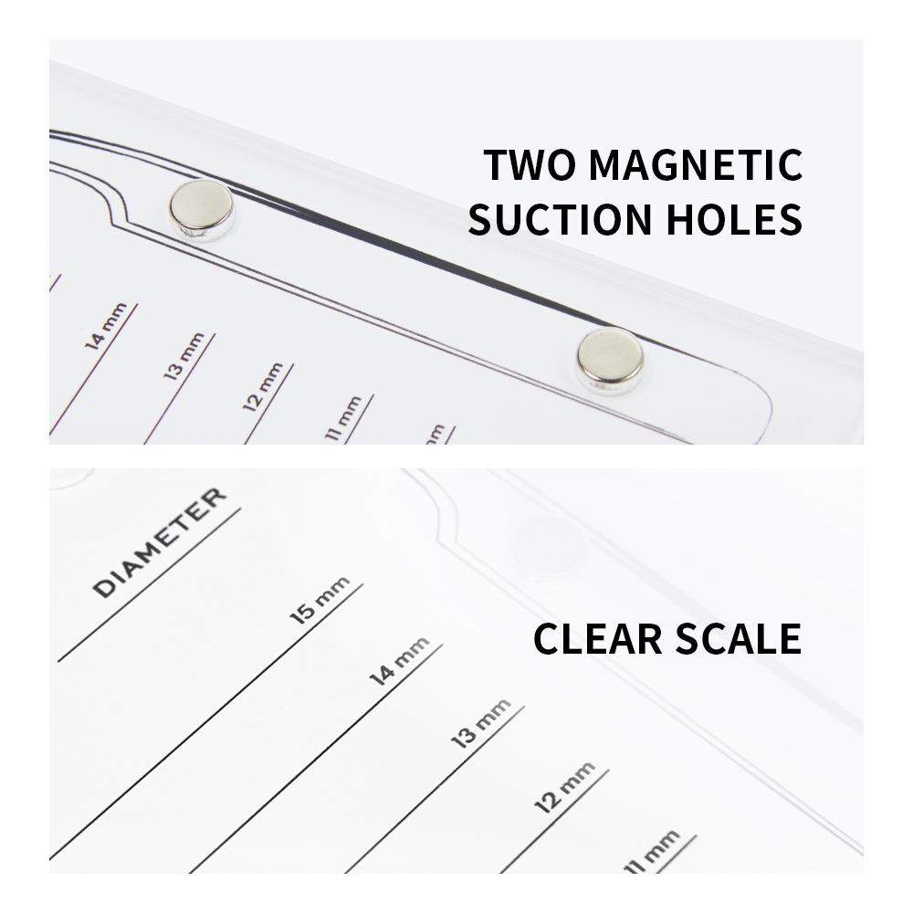 GAHAMACA Acrylic Hàng Mi Giữ M - đánh giá và giá Lash Tile Palette