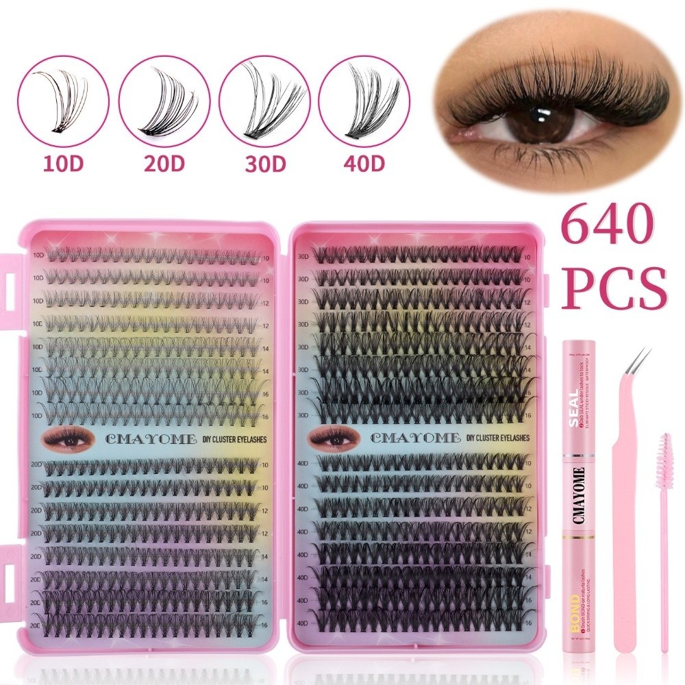 Bond and Seal False Eyelashes  - đánh giá và giá Eyelash Extension Volume Lashes
