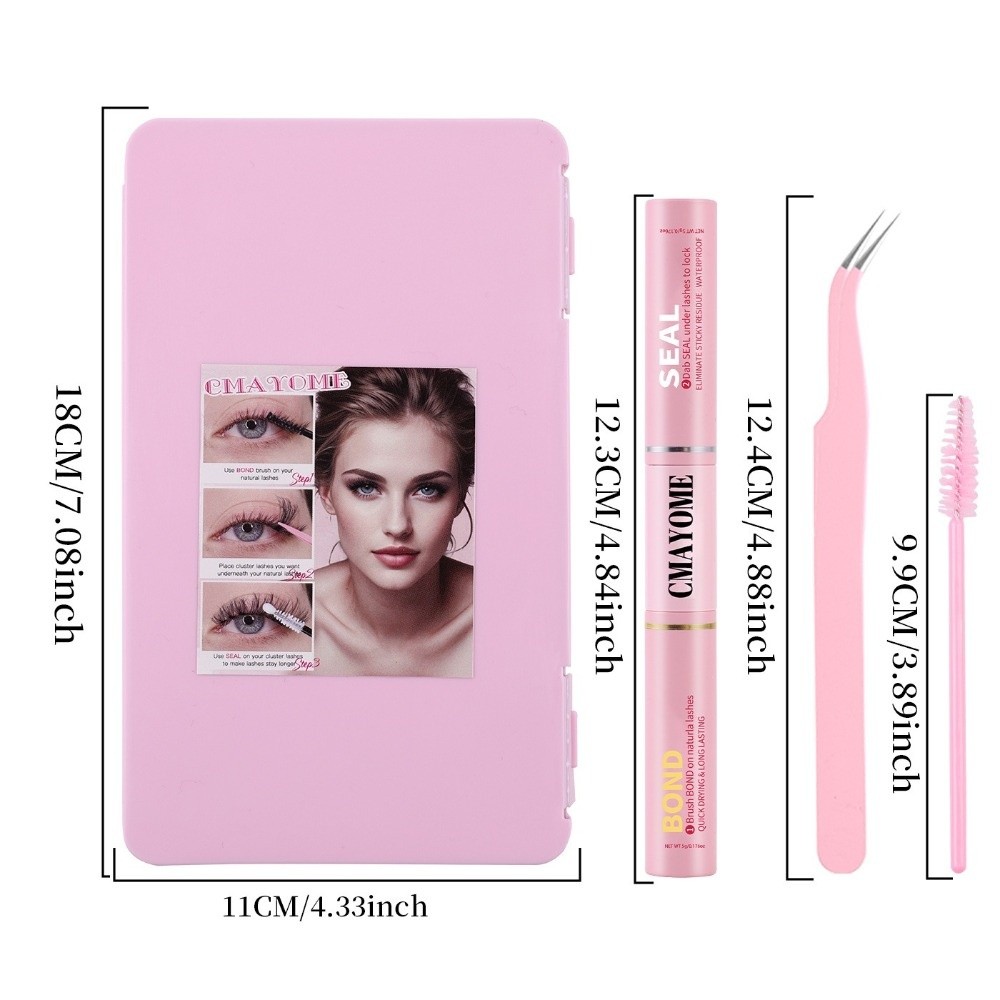 Bond and Seal False Eyelashes  - đánh giá và giá Eyelash Extension Volume Lashes