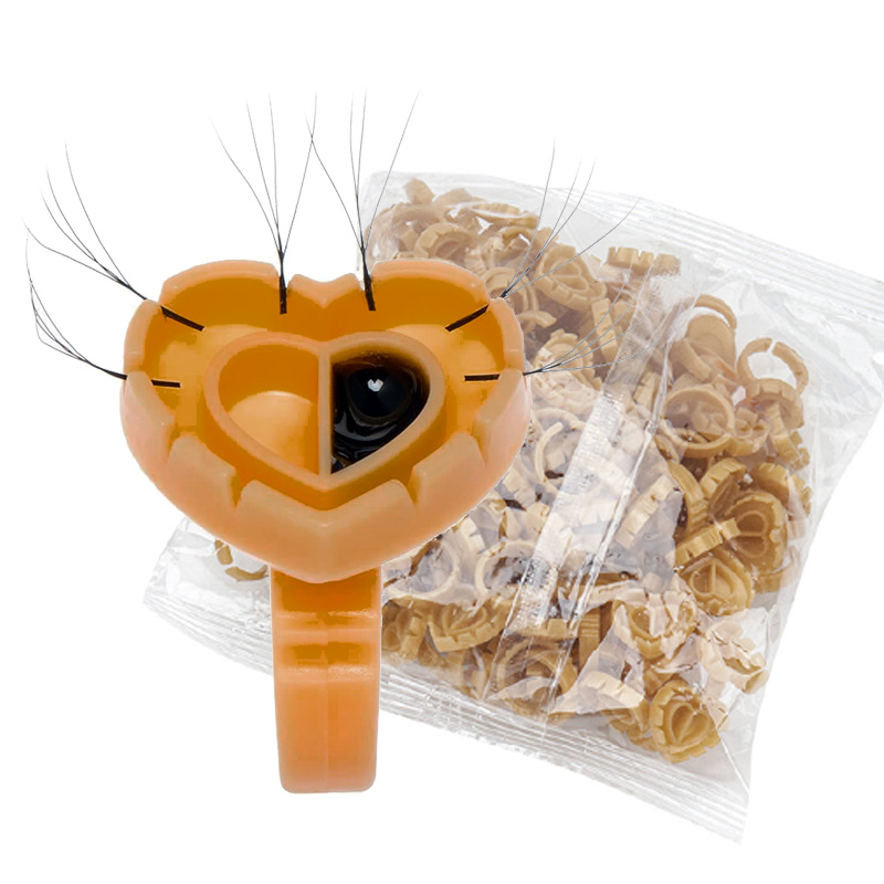 500PCS Glue Rings for Lash Ext - đánh giá và giá Eyelash Extension Volume Lashes