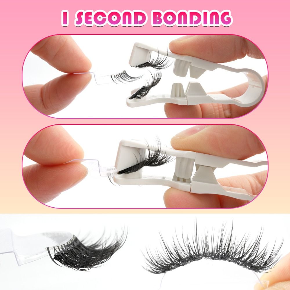 Reusable Magnetic Eyelashes Lo - đánh giá và giá Eyelash Extension Uv Glue
