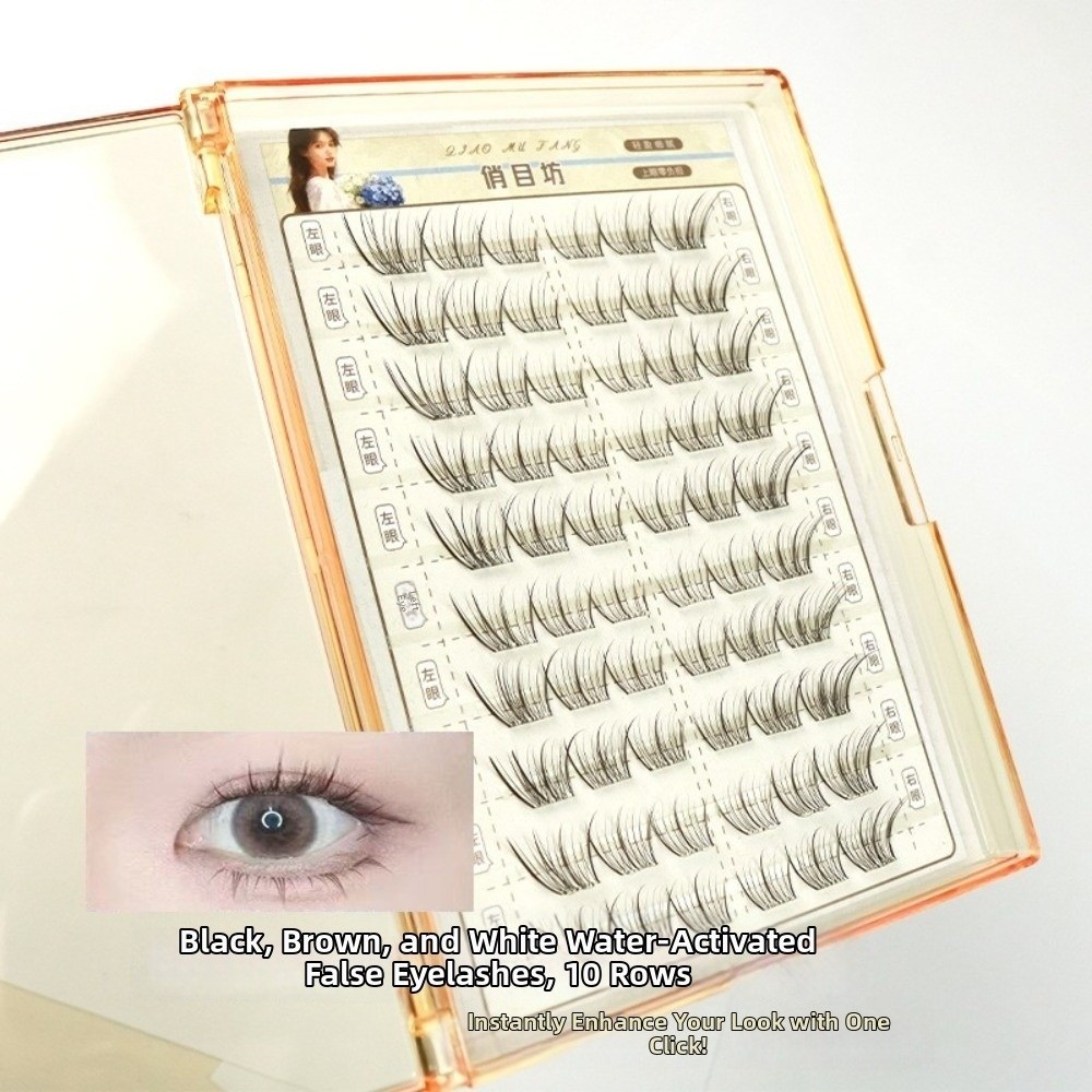 Mocha Brown Self Adhesive Fals - đánh giá và giá Eyelash Extension No 10