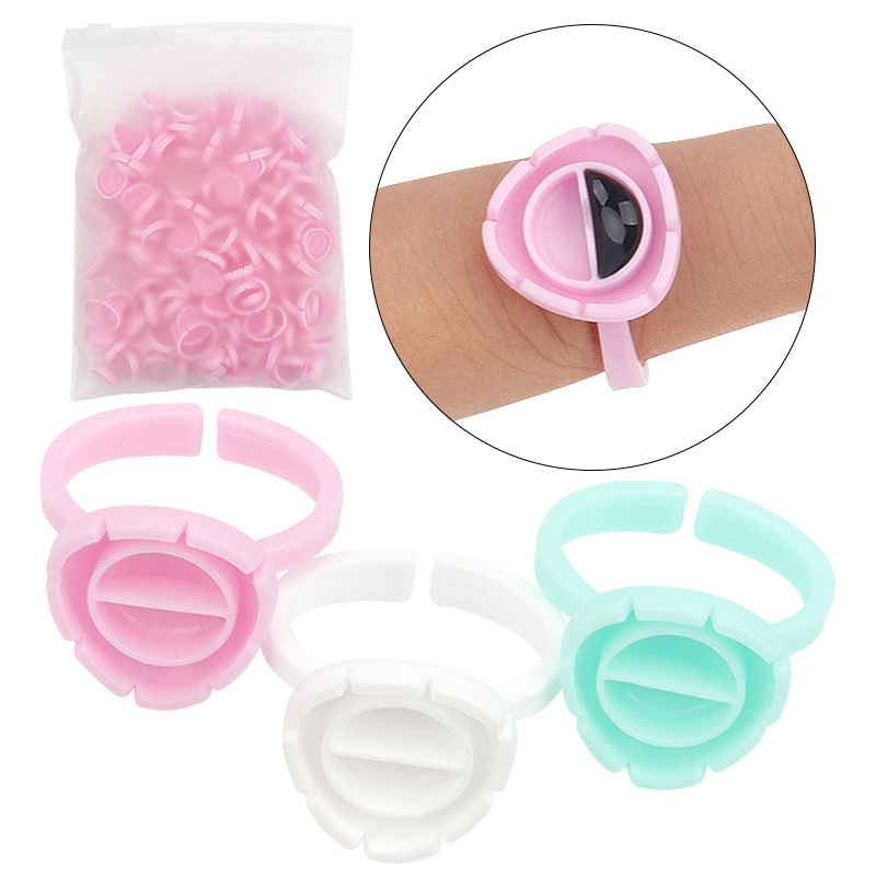 100Pcs Disposable Eyelash Exte - đánh giá và giá Eyelash Extension Volume Lashes