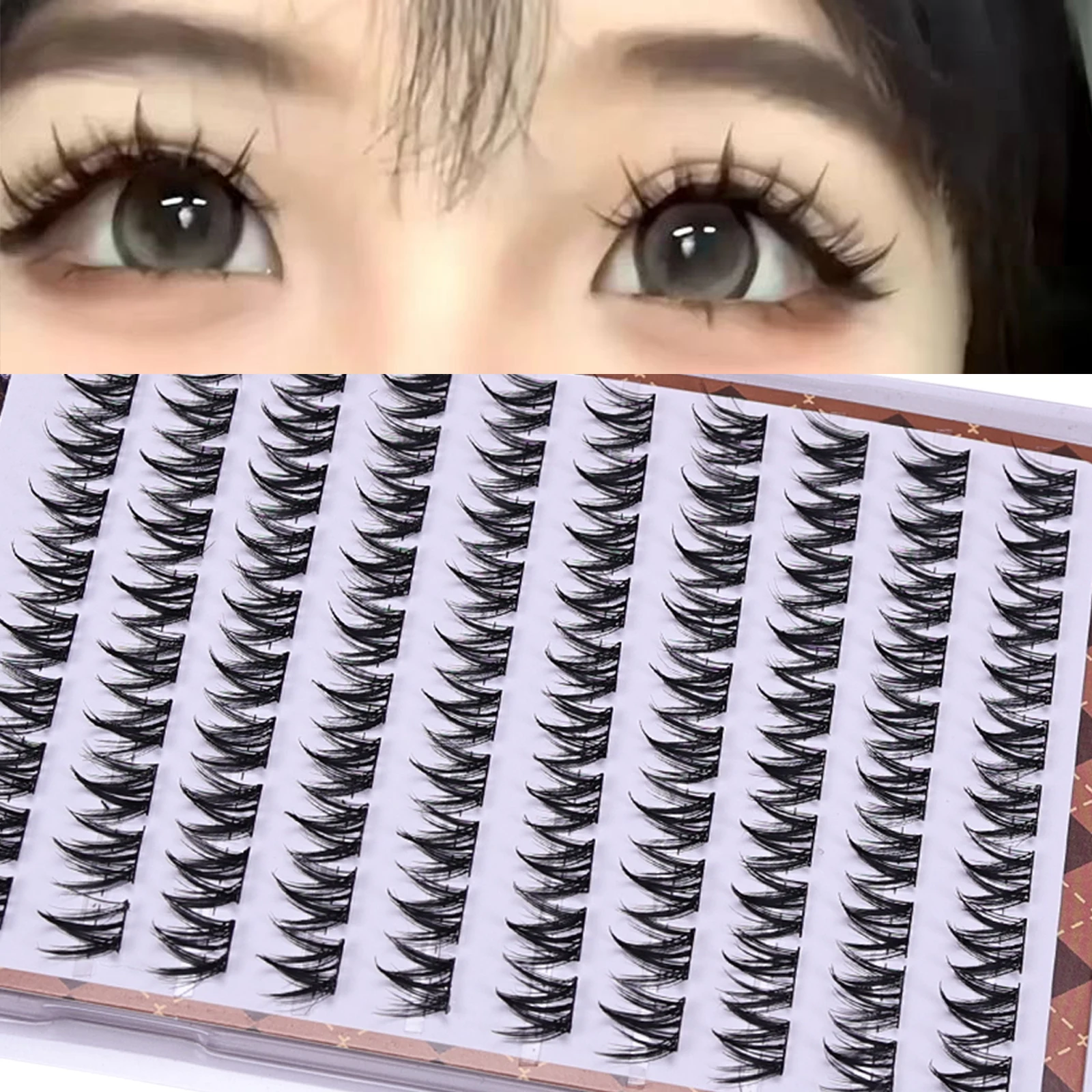 Glue-free Thick Natural Curlin - đánh giá và giá Eyelash Extension Uv Glue