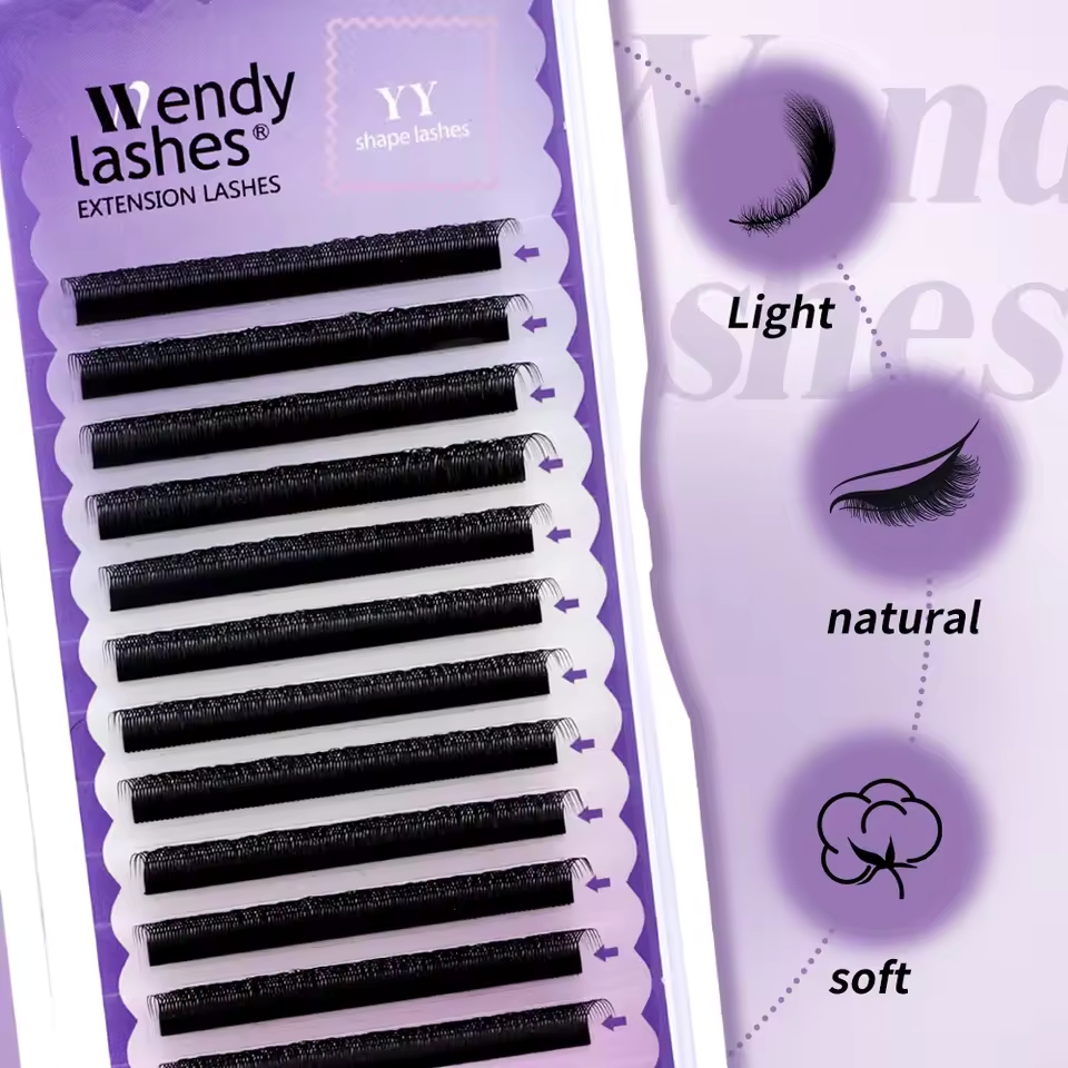 WENDY 2D YY Shape C/D Curl Eya - đánh giá và giá Eyelash Extension C Curl