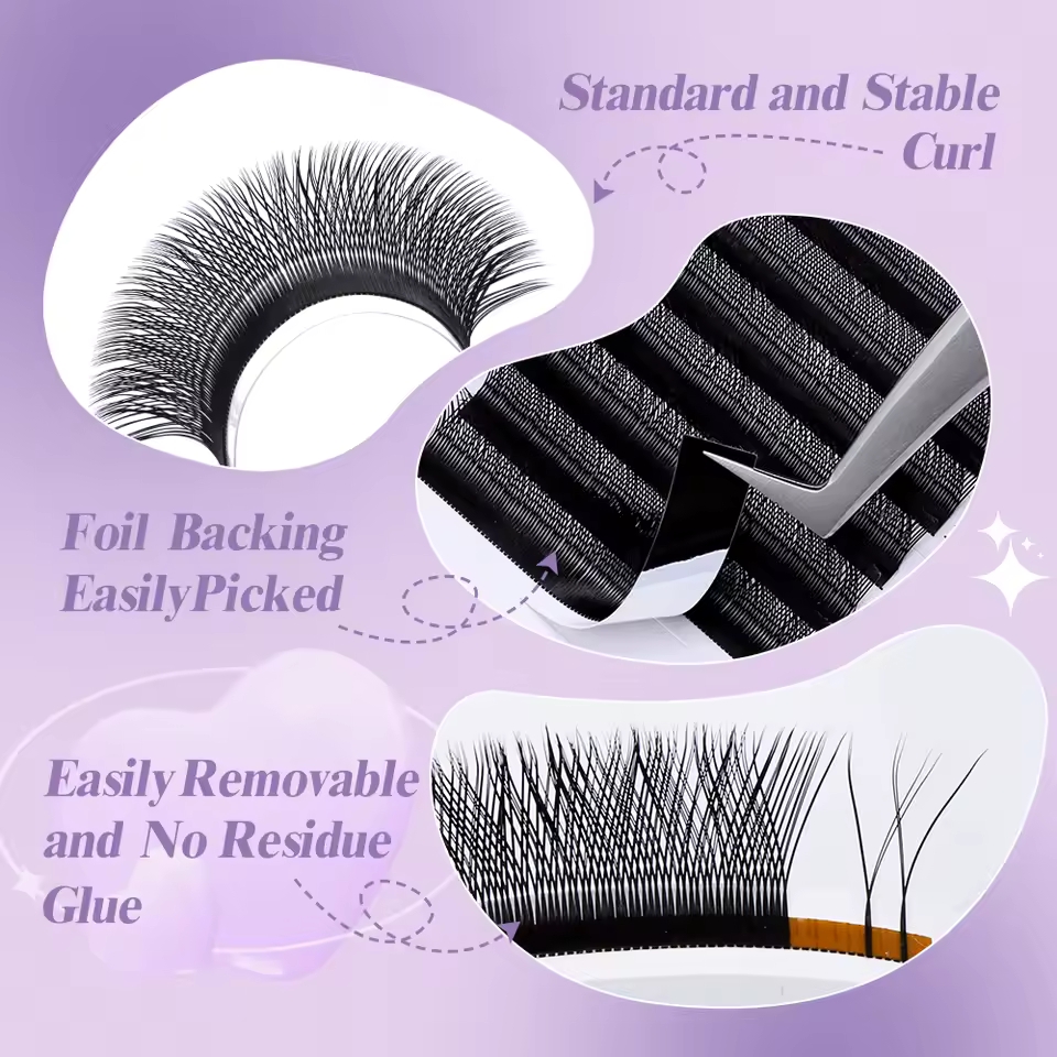 WENDY 2D YY Shape C/D Curl Eya - đánh giá và giá Eyelash Extension C Curl