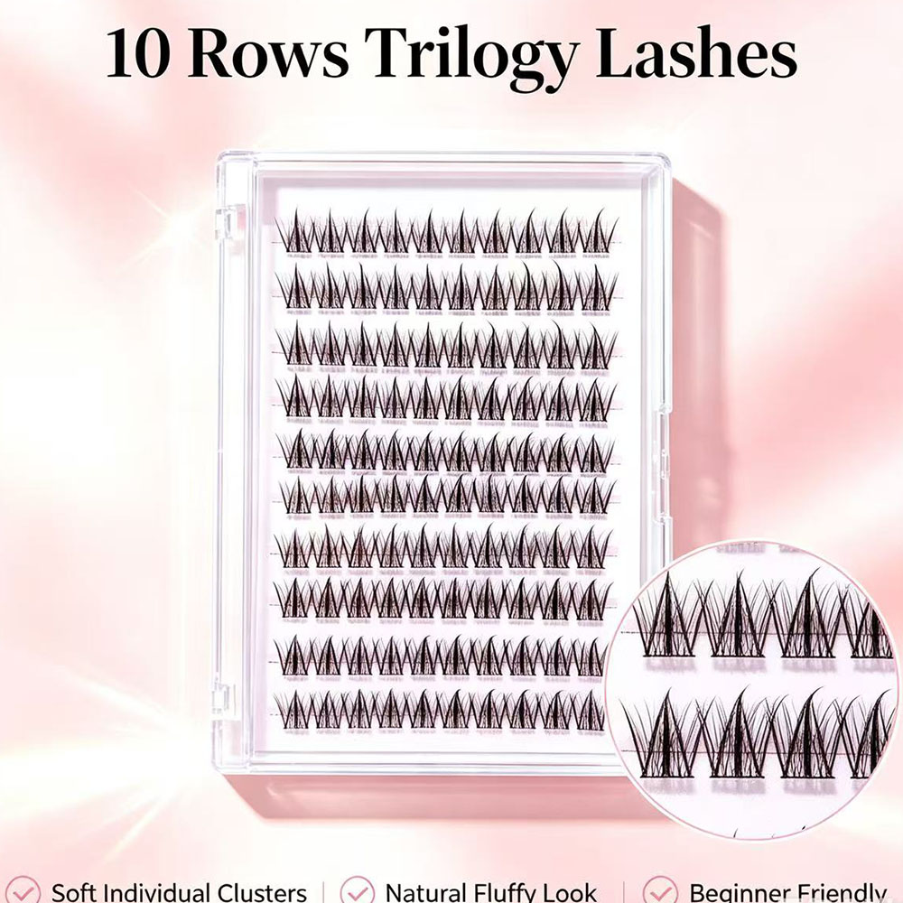 Premium Self Adhesive Wispy Cl - đánh giá và giá Eyelash Extension No 10