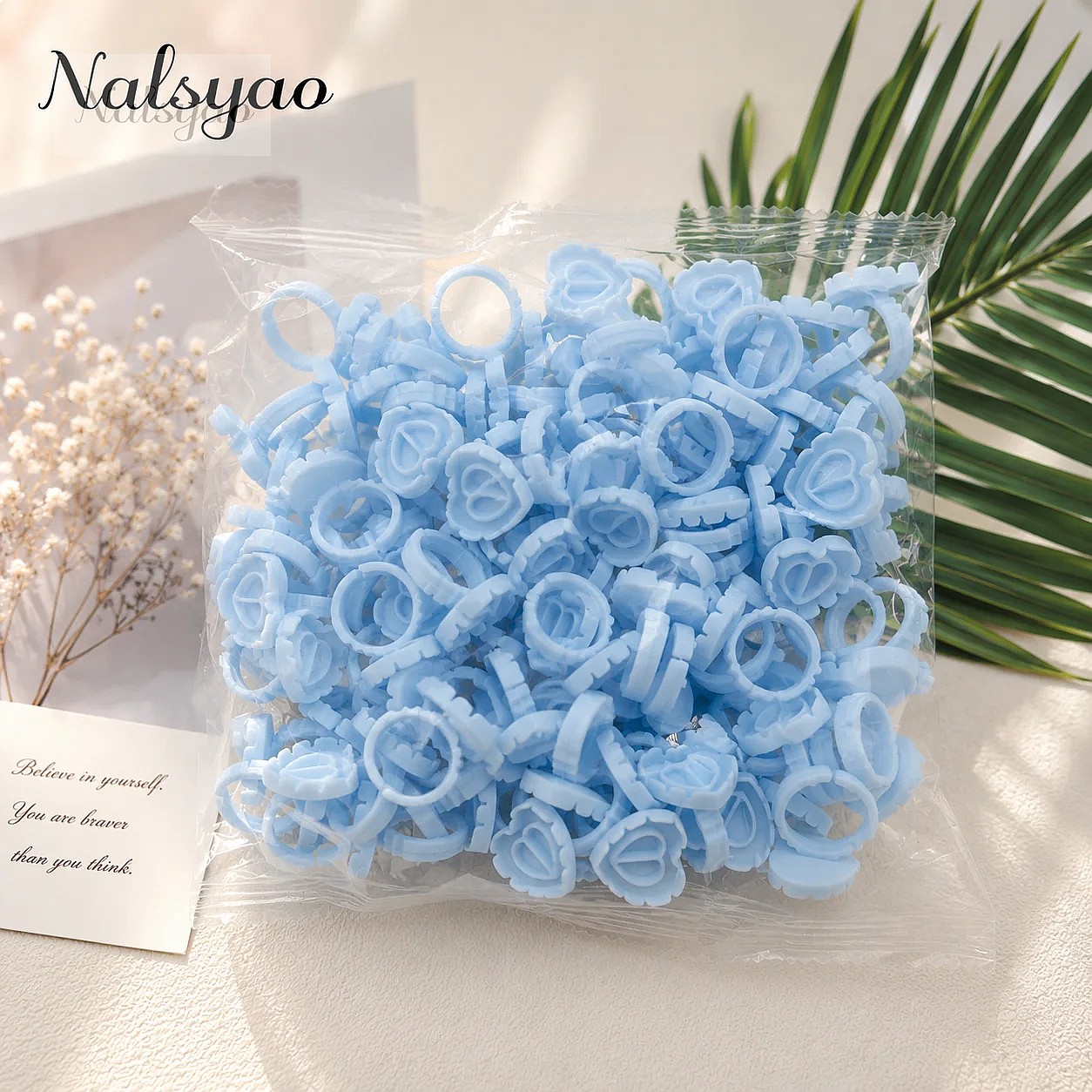 Eyelash Extension Glue Rings 1 - đánh giá và giá Eyelash Extension Fan
