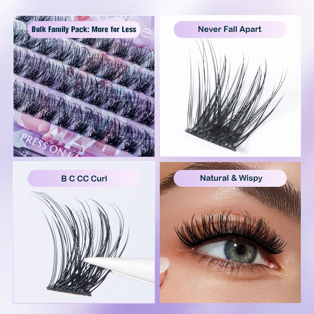 Gollee Self-Adhesive Eyelash C - đánh giá và giá Eyelash Extension No 10