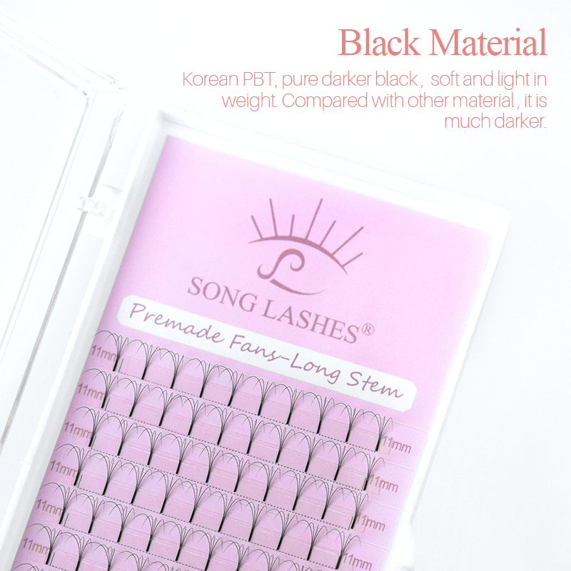 SONGLASHES Dài Tận Gốc 2D Để 6 - đánh giá và giá Eyelash Extension Fan