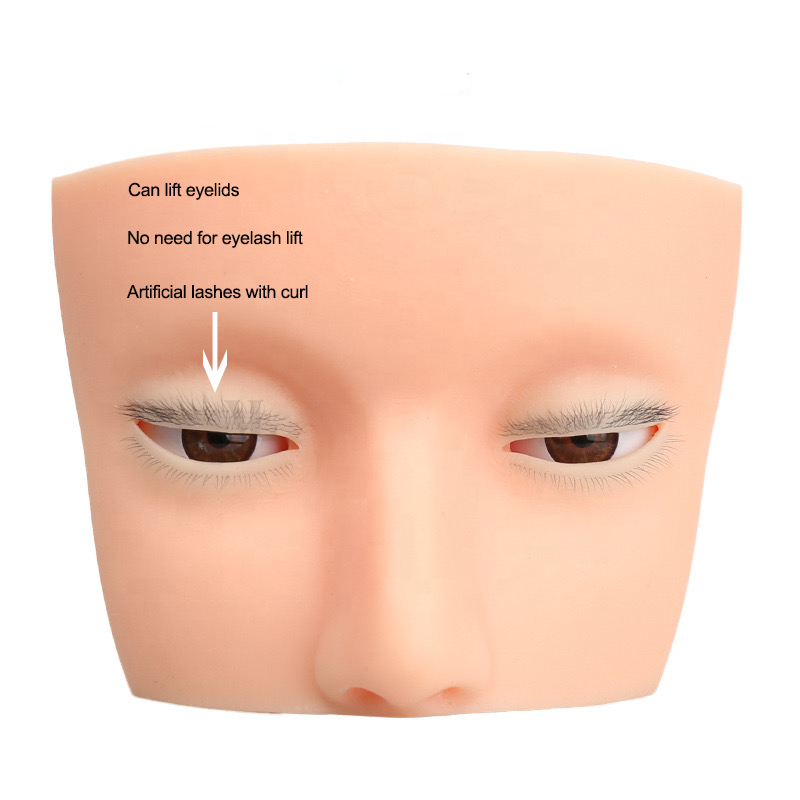 Hot 4-Layer Mini Mannequin | O - đánh giá và giá Eyelash Extension Open Eye