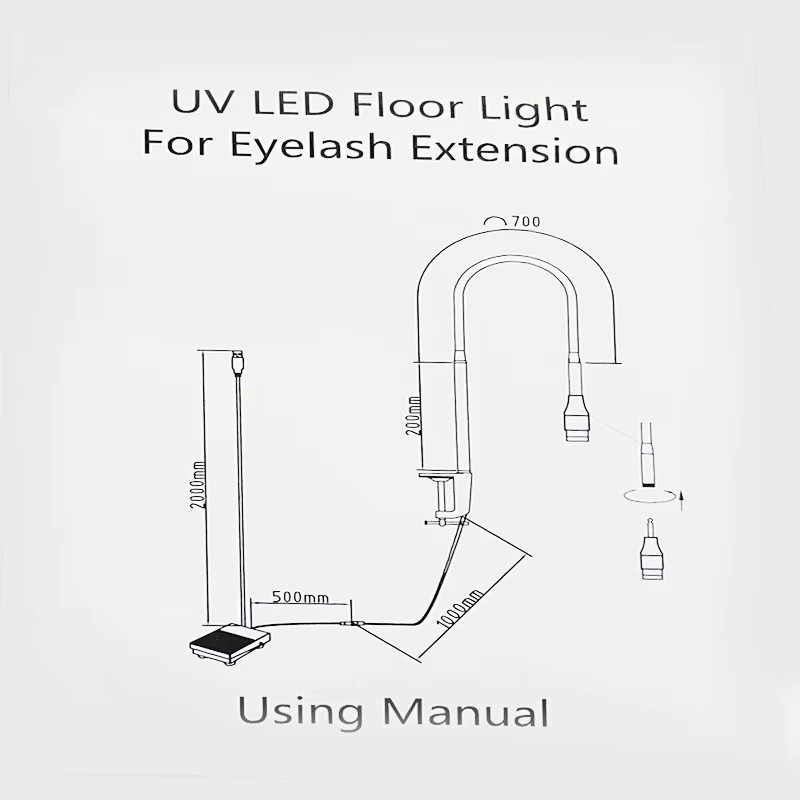 UV Lash Light UV Eyelash Glue  - đánh giá và giá Eyelash Extension Uv Glue