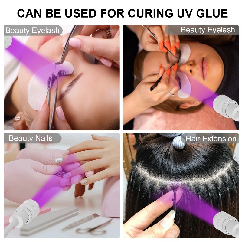 UV Eyelash Lamp Grafting Exten - đánh giá và giá Eyelash Extension Uv Glue