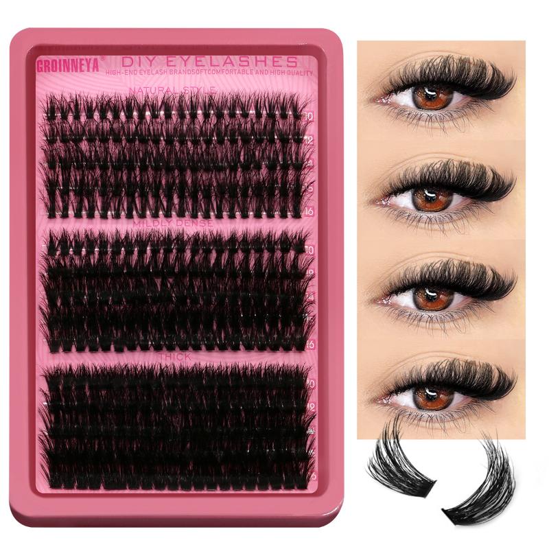 Cluster Lashes Kit Individual  - đánh giá và giá Eyelash Extension Volume Lashes