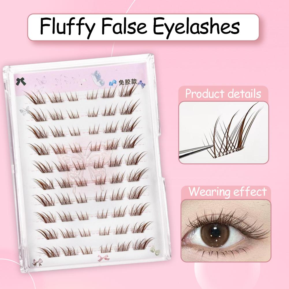 No Need Glue Fox Eye Effect Fl - đánh giá và giá Eyelash Extension No 10
