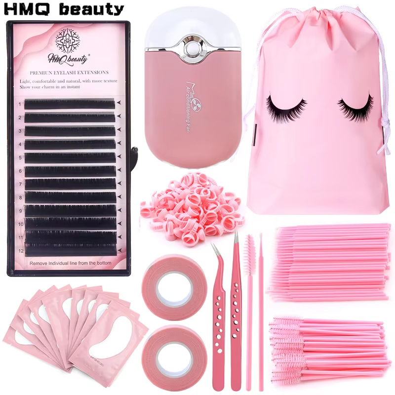 268PCS Eyelash Extensions Kit  - đánh giá và giá Eyelash Extension Fan