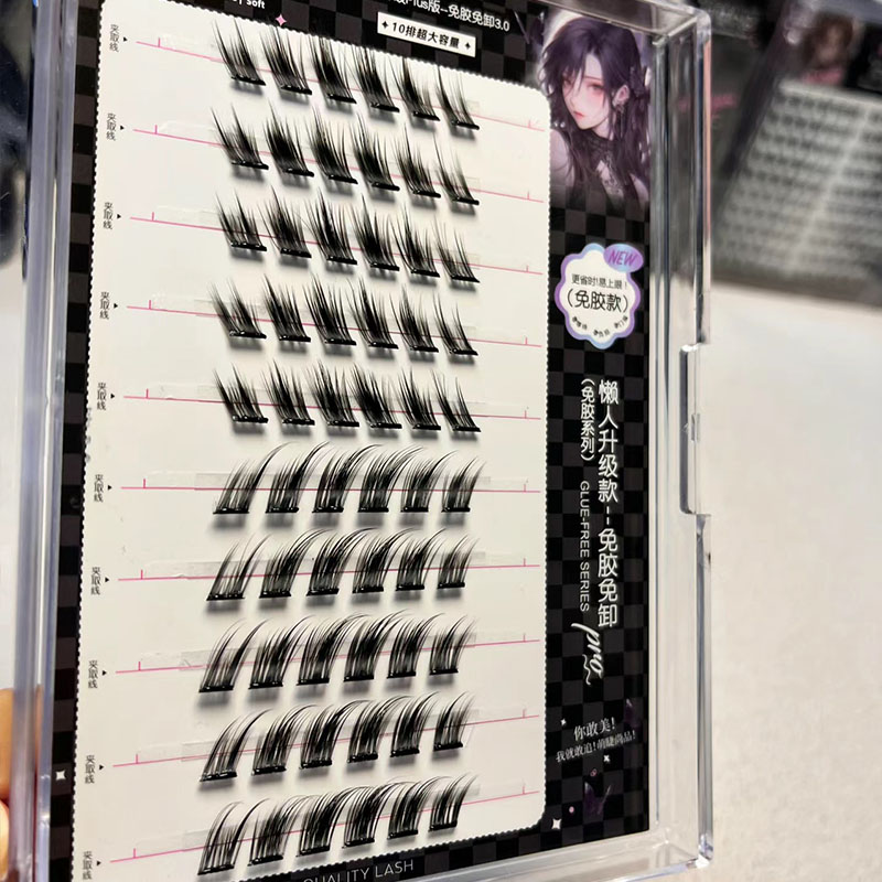 Fox Cluster Lashes Self-Adhesi - đánh giá và giá Eyelash Extension No 10