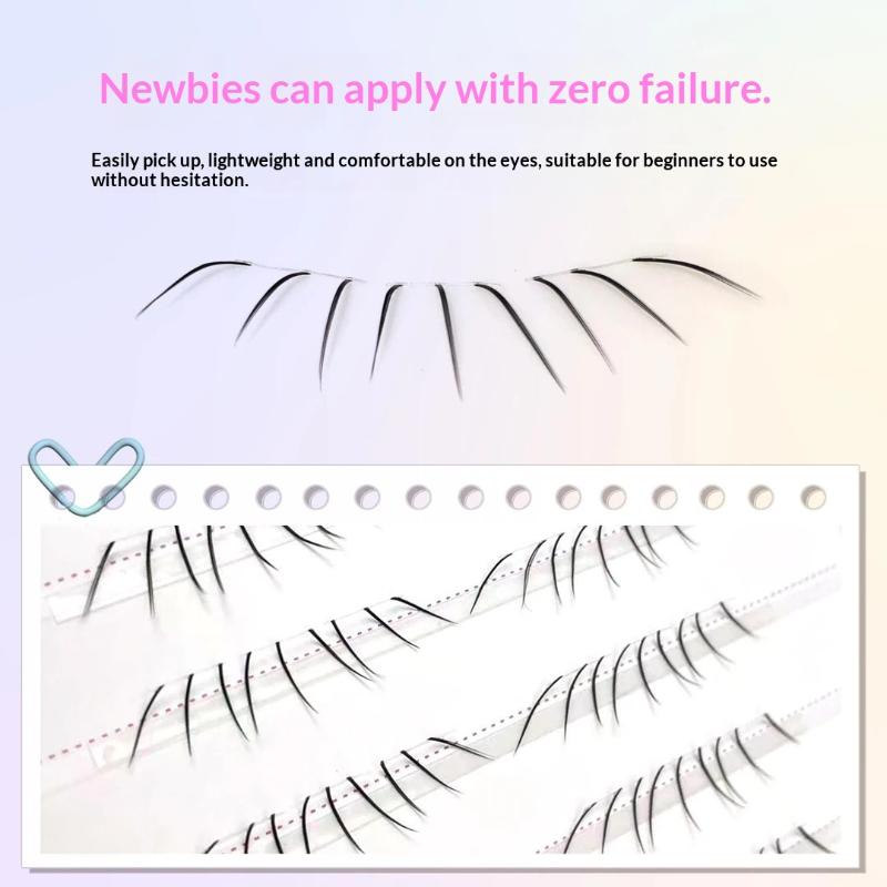 NEW 1Set Comic Lower Lash Exte - đánh giá và giá Eyelash Extension Uv Glue