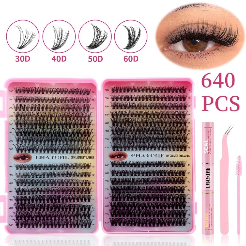 Bond and Seal False Eyelashes  - đánh giá và giá Eyelash Extension Volume Lashes