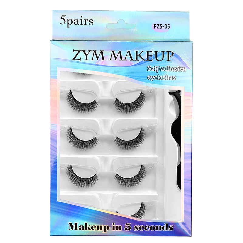 5 Pairs Glue-free Self-adhesiv - đánh giá và giá Eyelash Extension Uv Glue