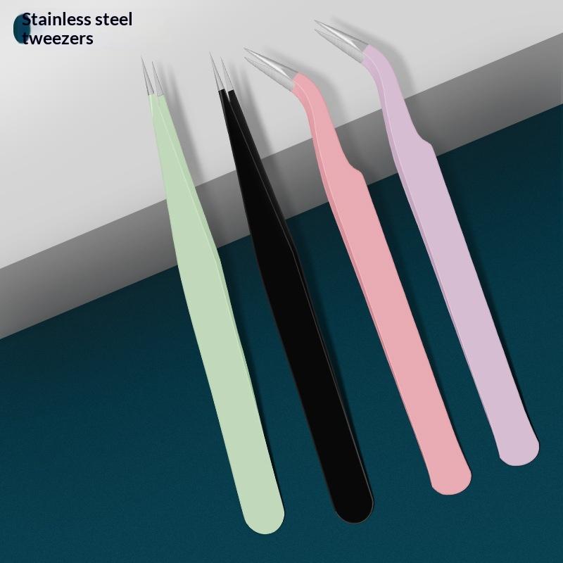 Stainless Steel Tweezers  Prec - đánh giá và giá Eyelash Extension Volume Lashes