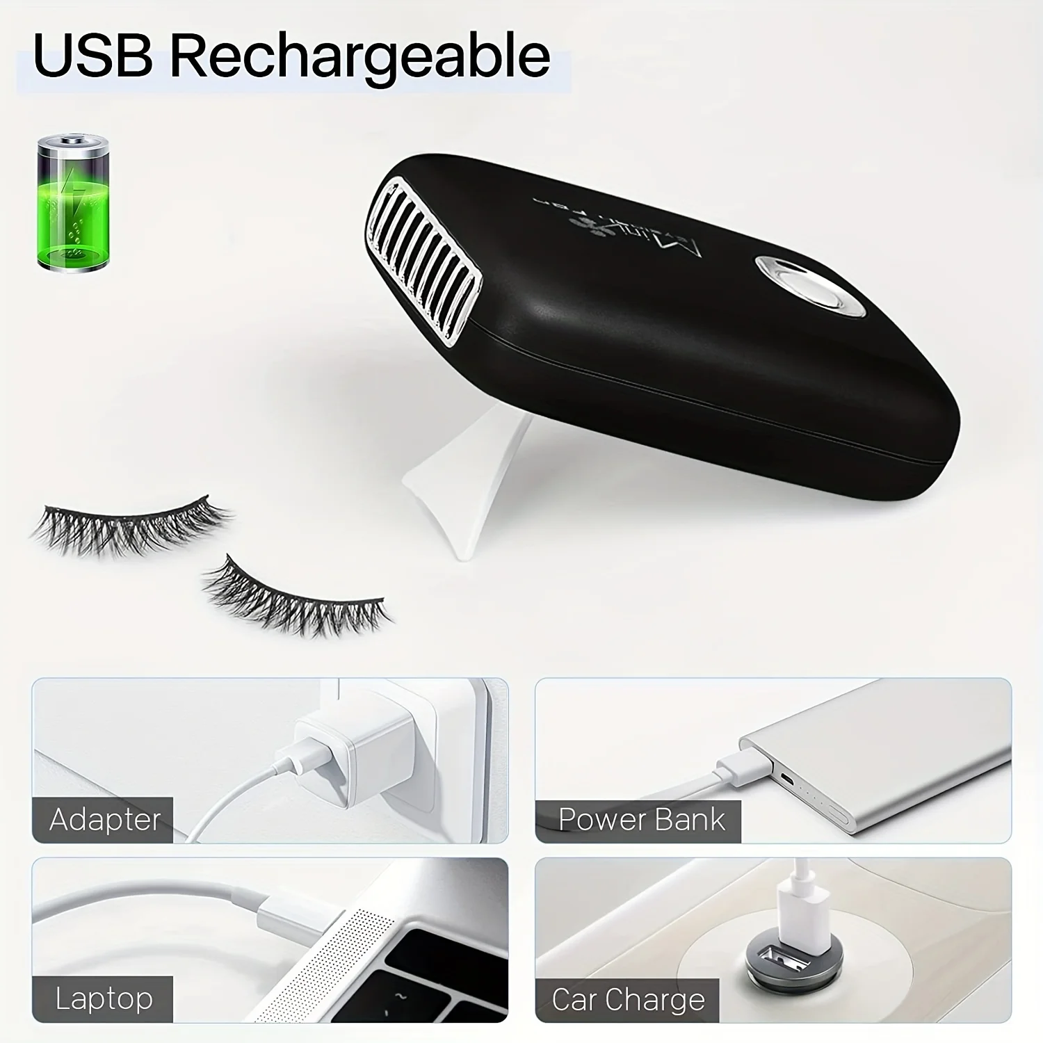 Mini Lash Fan Portable Eyelash - đánh giá và giá Eyelash Extension Fan