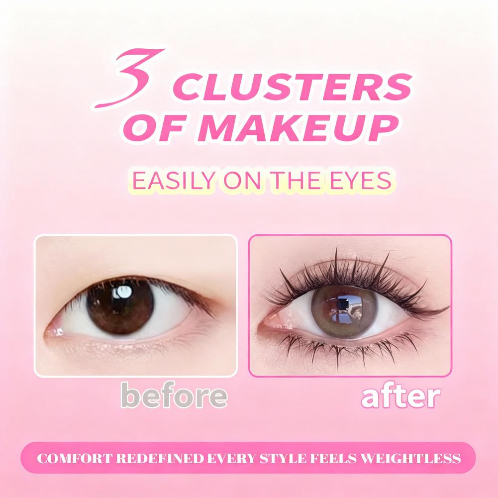 Self-Adhesive Eyelash Clusters - đánh giá và giá Eyelash Extension No 10
