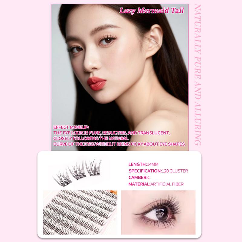 Self-Adhesive Eyelash Clusters - đánh giá và giá Eyelash Extension No 10